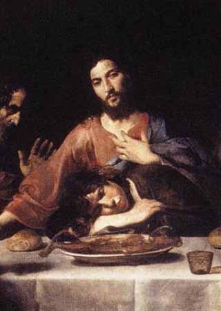 VALENTIN DE BOULOGNE St John and Jesus at the Last Supper China oil painting art